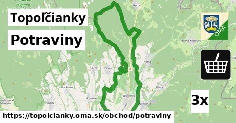 Potraviny, Topoľčianky