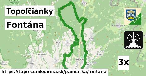 Fontána, Topoľčianky