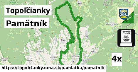 Pamätník, Topoľčianky