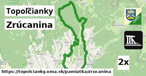 Zrúcanina, Topoľčianky