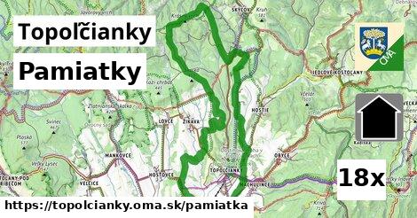 pamiatky v Topoľčianky