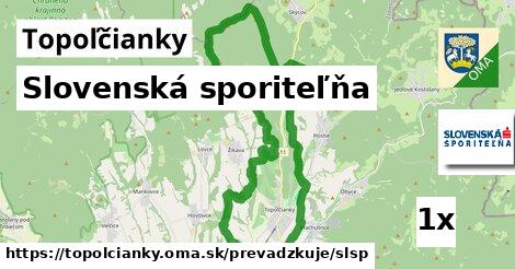 Slovenská sporiteľňa, Topoľčianky