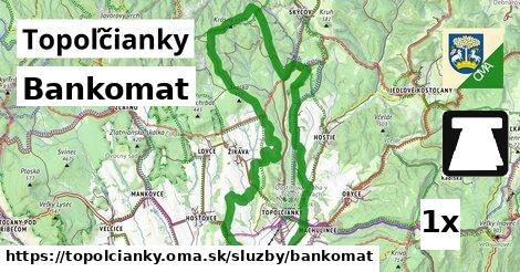 Bankomat, Topoľčianky