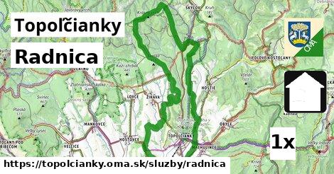 Radnica, Topoľčianky