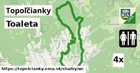 Toaleta, Topoľčianky