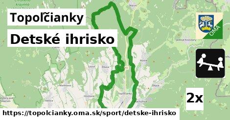 Detské ihrisko, Topoľčianky