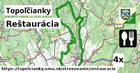 Reštaurácia, Topoľčianky