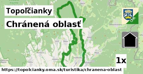 chránená oblasť v Topoľčianky