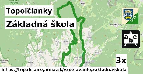 Základná škola, Topoľčianky