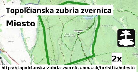 miesto v Topoľčianska zubria zvernica