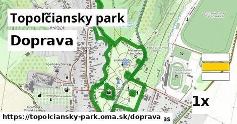 doprava v Topoľčiansky park