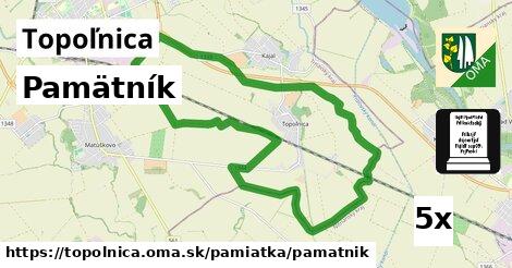 Pamätník, Topoľnica