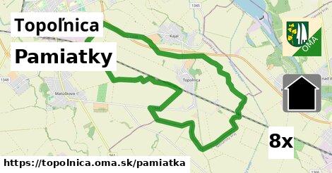 pamiatky v Topoľnica