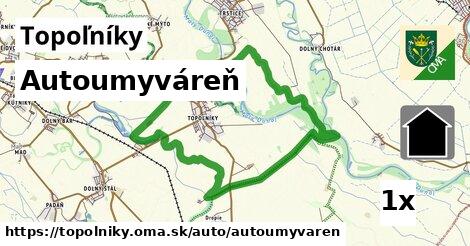 Autoumyváreň, Topoľníky