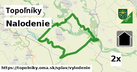 nalodenie v Topoľníky