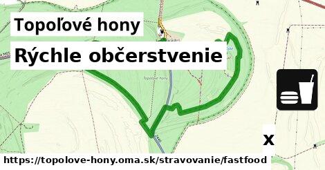 Všetky body v Topoľové hony