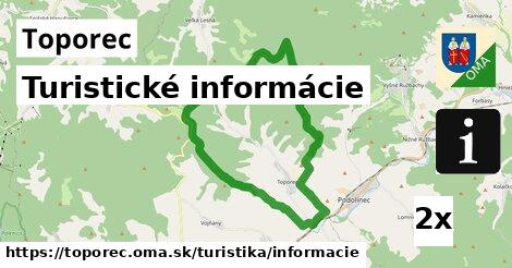 Turistické informácie, Toporec