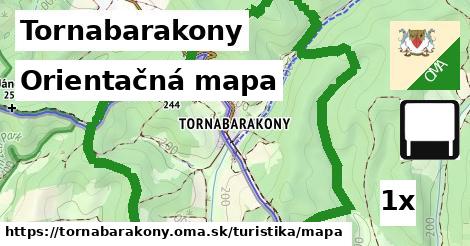 Orientačná mapa, Tornabarakony