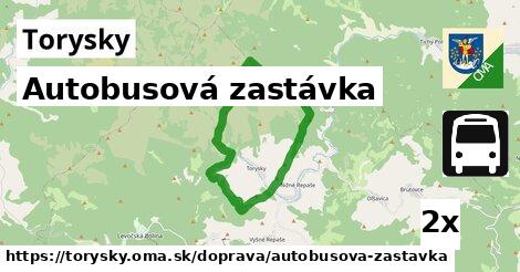 Autobusová zastávka, Torysky