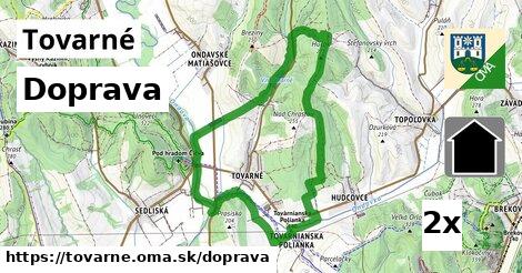 doprava v Tovarné