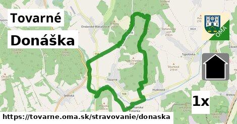 Donáška, Tovarné