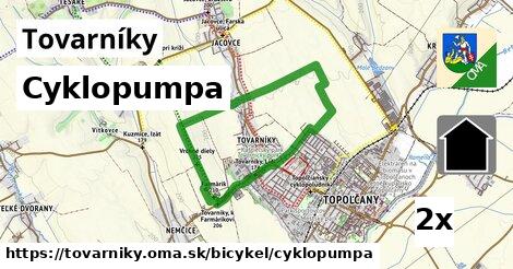 Cyklopumpa, Tovarníky