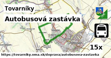 Autobusová zastávka, Tovarníky