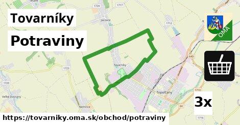 Potraviny, Tovarníky