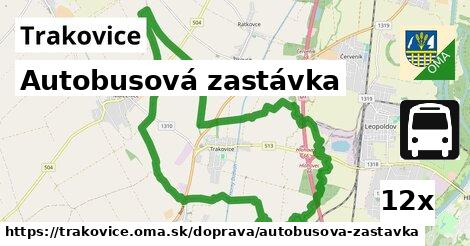 Autobusová zastávka, Trakovice