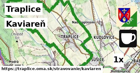 Kaviareň, Traplice