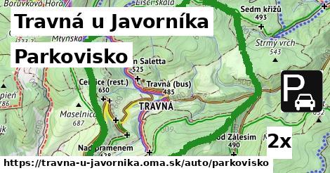 Parkovisko, Travná u Javorníka