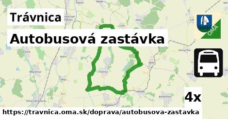 Autobusová zastávka, Trávnica