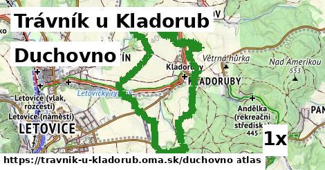 duchovno v Trávník u Kladorub