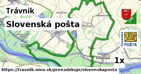 Slovenská pošta, Trávnik