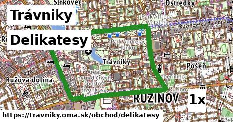 Delikatesy, Trávniky