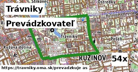 prevádzkovateľ v Trávniky