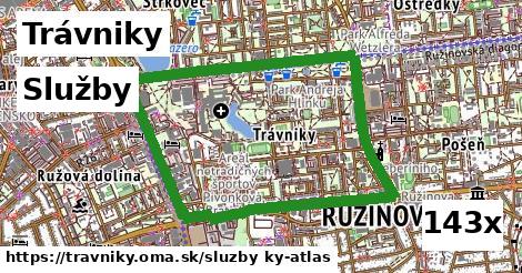 služby v Trávniky