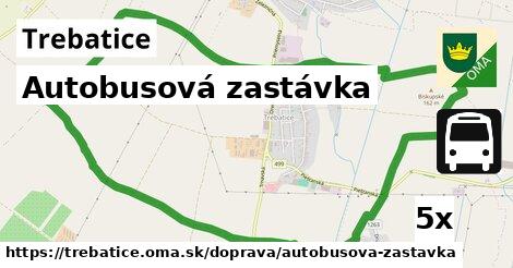 Autobusová zastávka, Trebatice