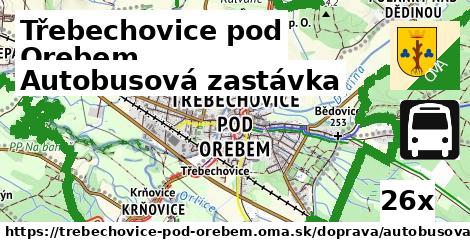 Autobusová zastávka, Třebechovice pod Orebem