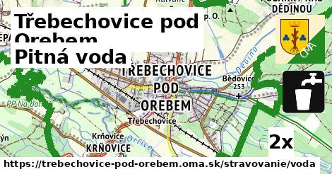 Pitná voda, Třebechovice pod Orebem