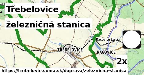 železničná stanica, Třebelovice