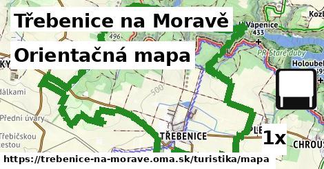 Orientačná mapa, Třebenice na Moravě