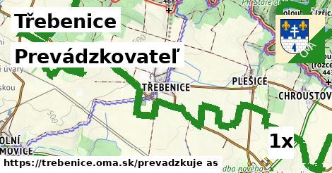 prevádzkovateľ v Třebenice