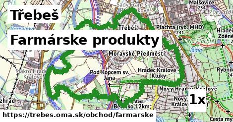 Farmárske produkty, Třebeš