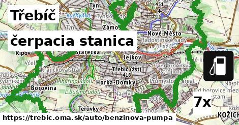 čerpacia stanica, Třebíč