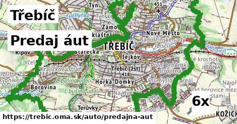 Predaj áut, Třebíč