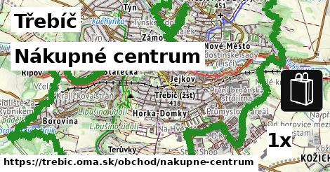 Nákupné centrum, Třebíč