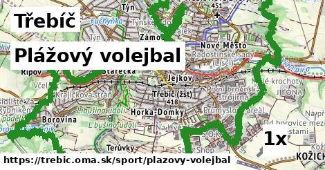 Plážový volejbal, Třebíč