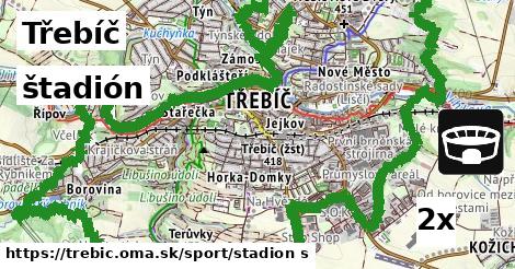 štadión, Třebíč