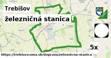 železničná stanica, Trebišov